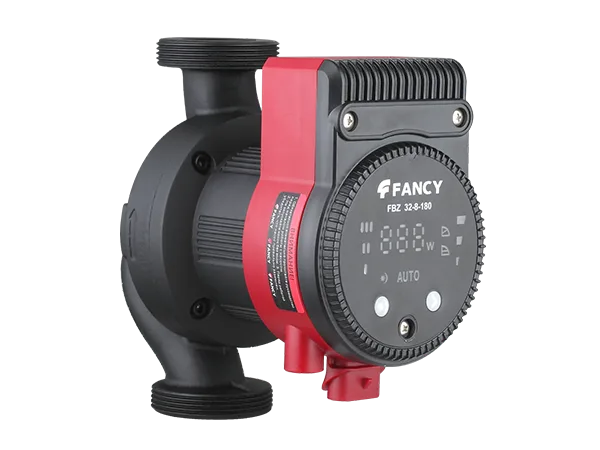 FANCY FBZ boiler circulation pump with its control panel