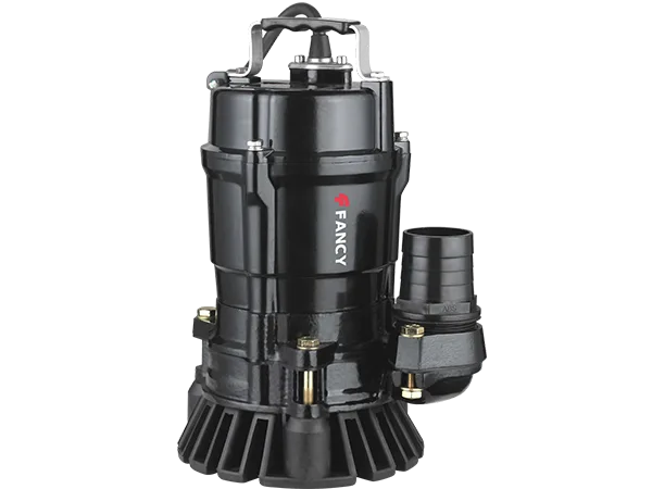 FANCY HS aluminium submersible water pump with a side outlet