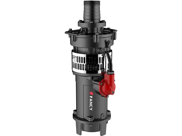 FANCY QD / QY submersible well pump with a slim upright body