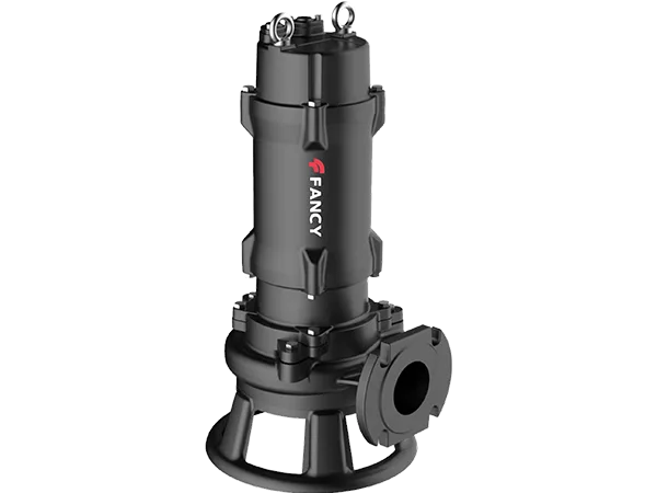 FANCY WQ / WQA / WQQG / WQS submersible sewage pump with a flanged discharge